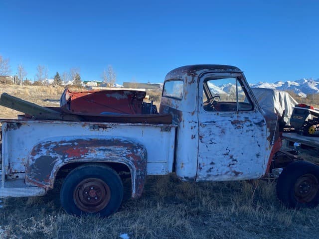 1955 Ford Rolling Chassis
