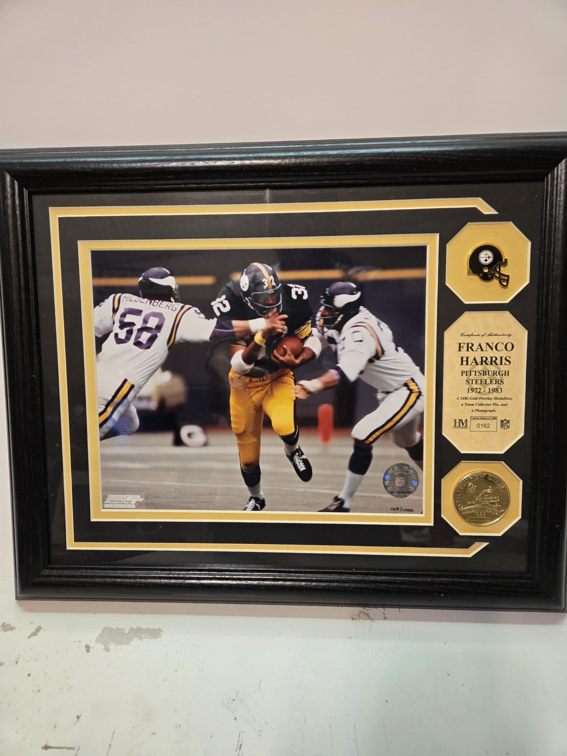 Franco Harris plaque