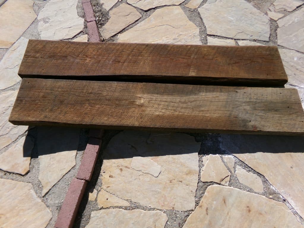 Oak planks