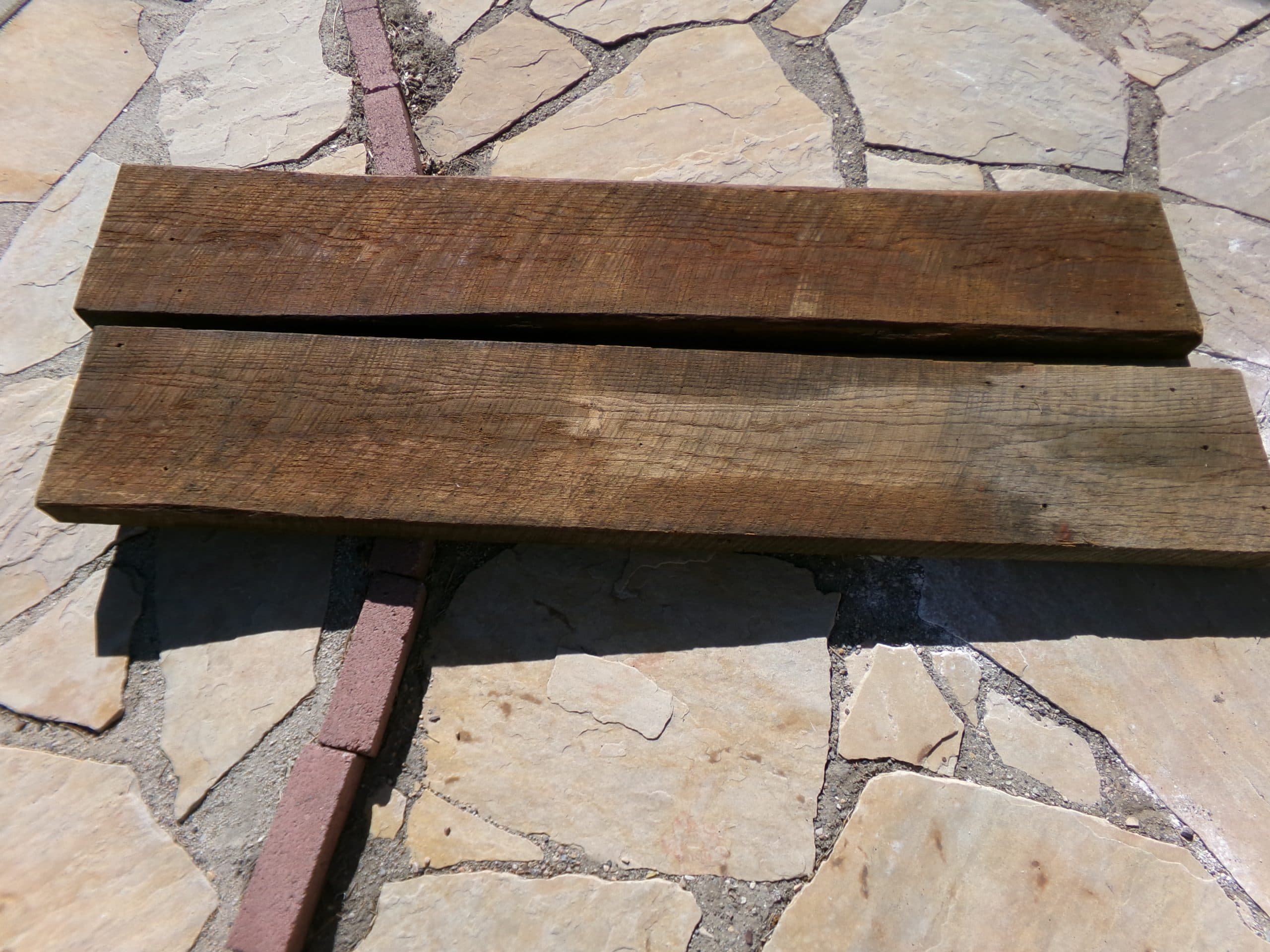 Oak planks