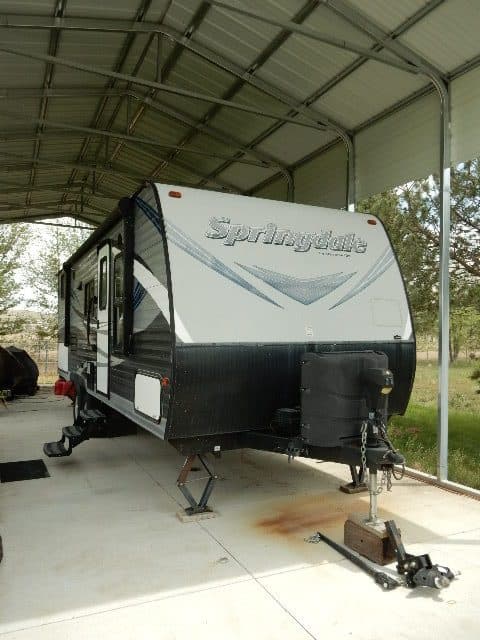 2019 Keystone Springdale 22′ BH travel Trailer