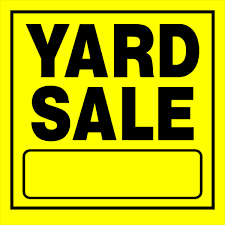 YARD SALE