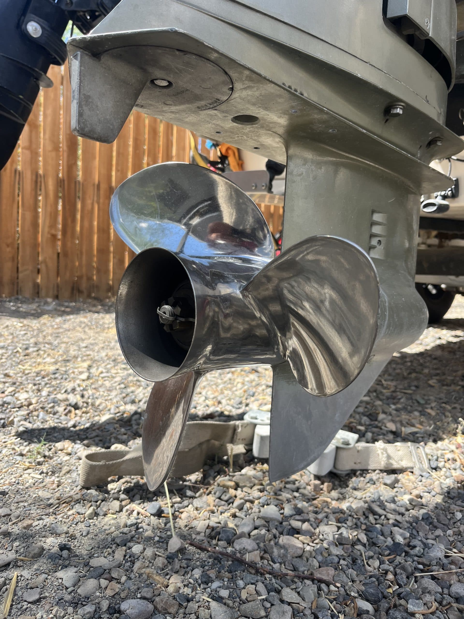 Stainless steel prop 13 3/4 x 15