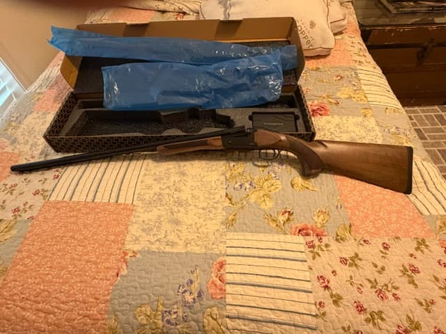 20 gauge Pointer SxS shotgun