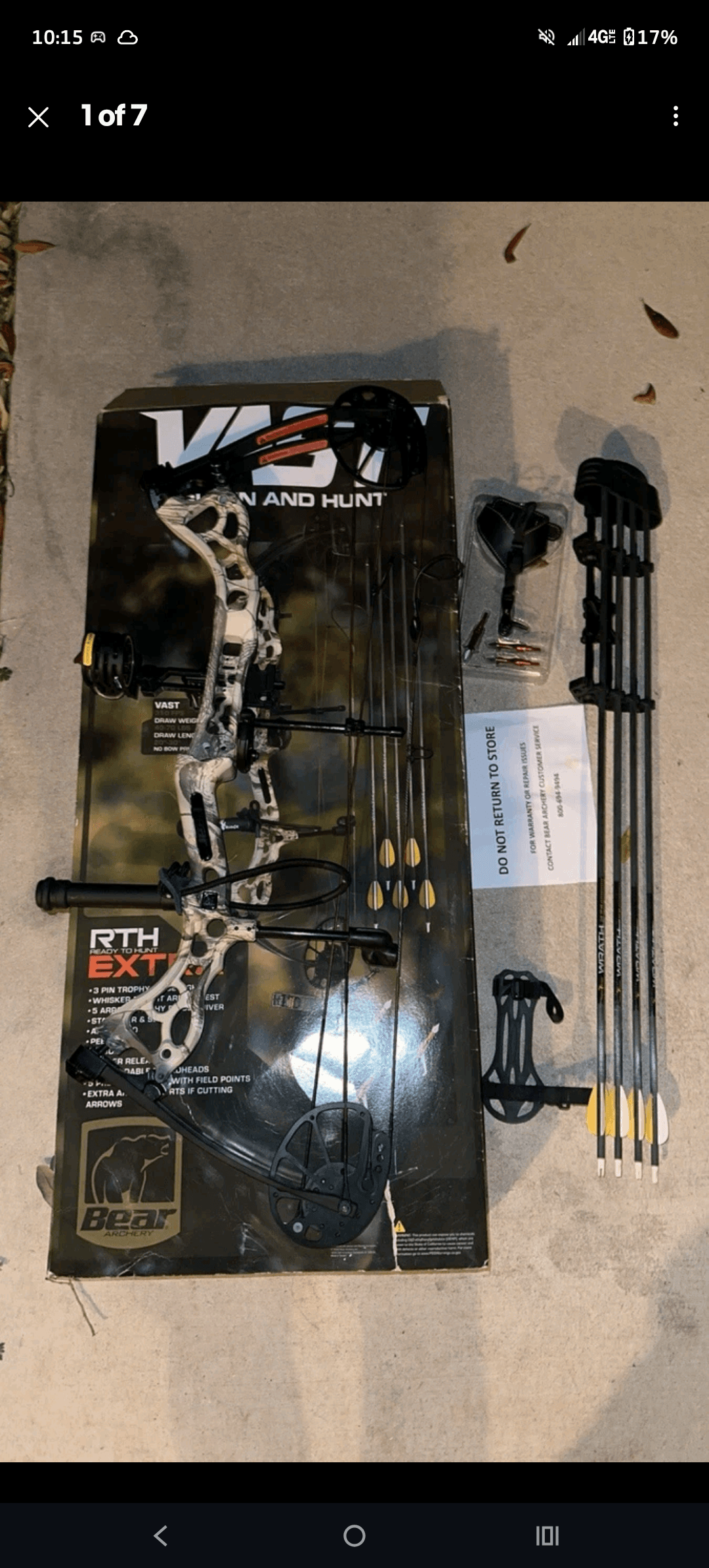 Bear VAST Compound bow