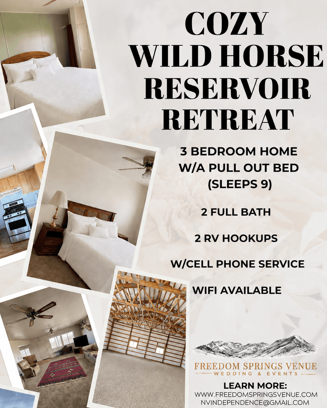 Cozy Wild Horse Reservoir Retreat