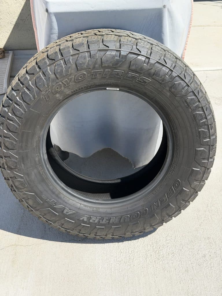 4 Toyo Open Country A/T III Tires