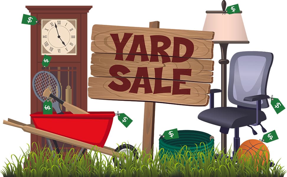 Yard Sale July 3rd & 4th in Spring Creek