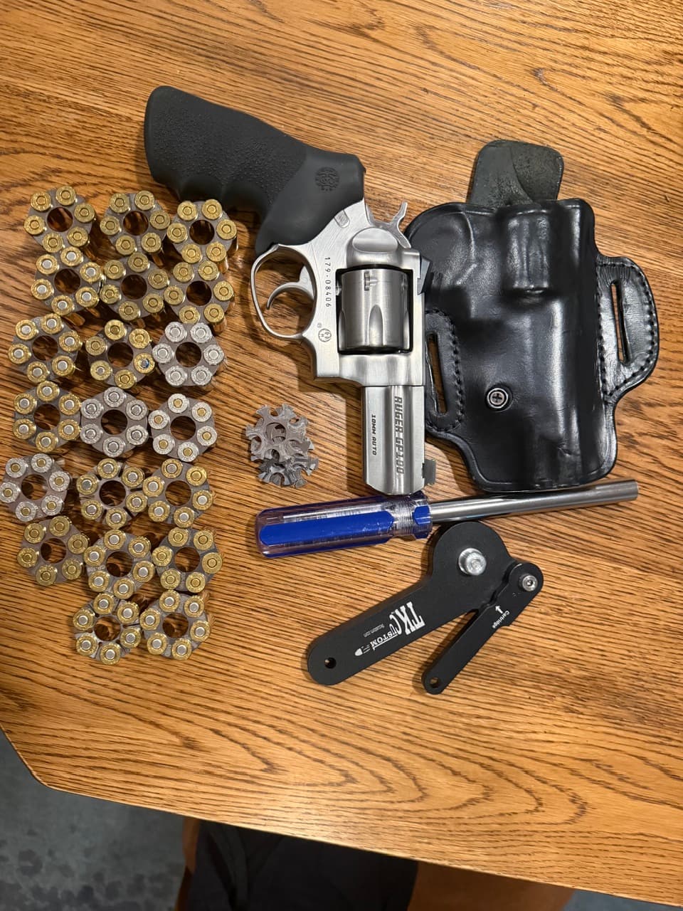 Wiley clapped Ruger GP 100 10mm