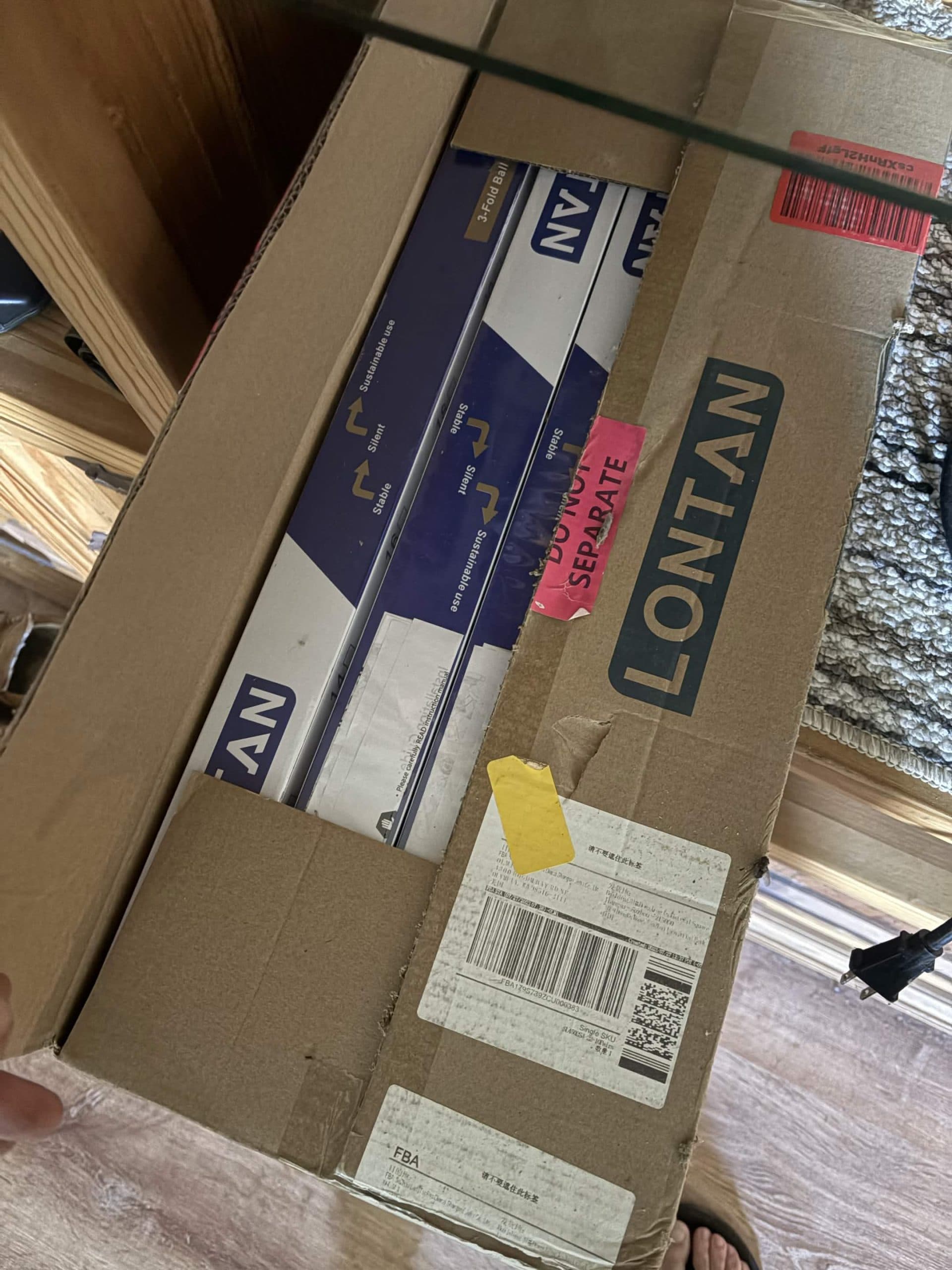 NEW – LONTAN 10 Pairs Soft Close Drawer Slides 22 Inch Heavy Duty Cabinet Rails