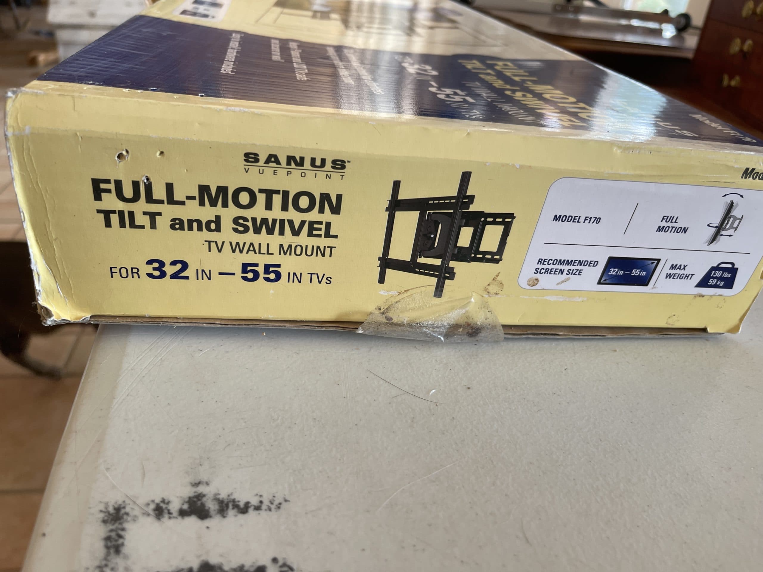 Price reduced TV wall mount