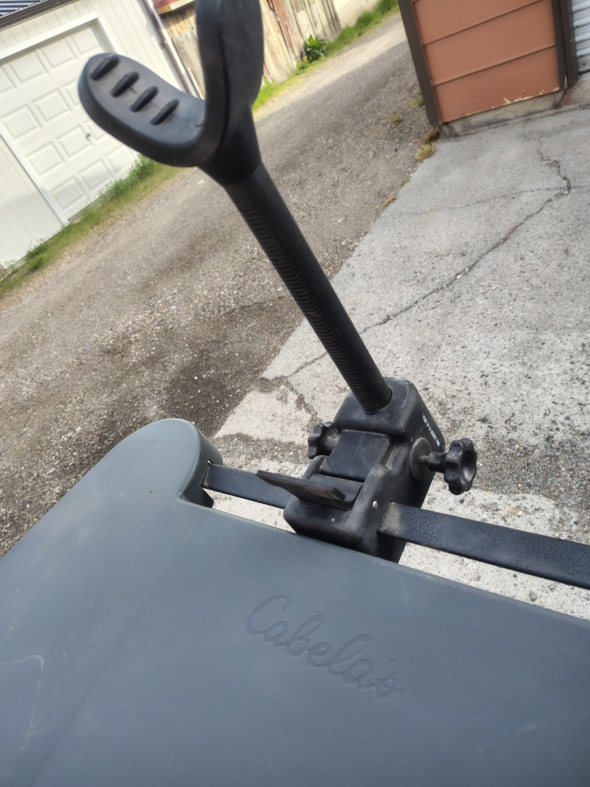 Cabelas fold up shooting bench