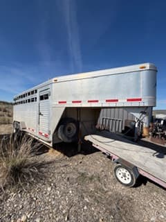 1998 Featherlite Stock Trailer