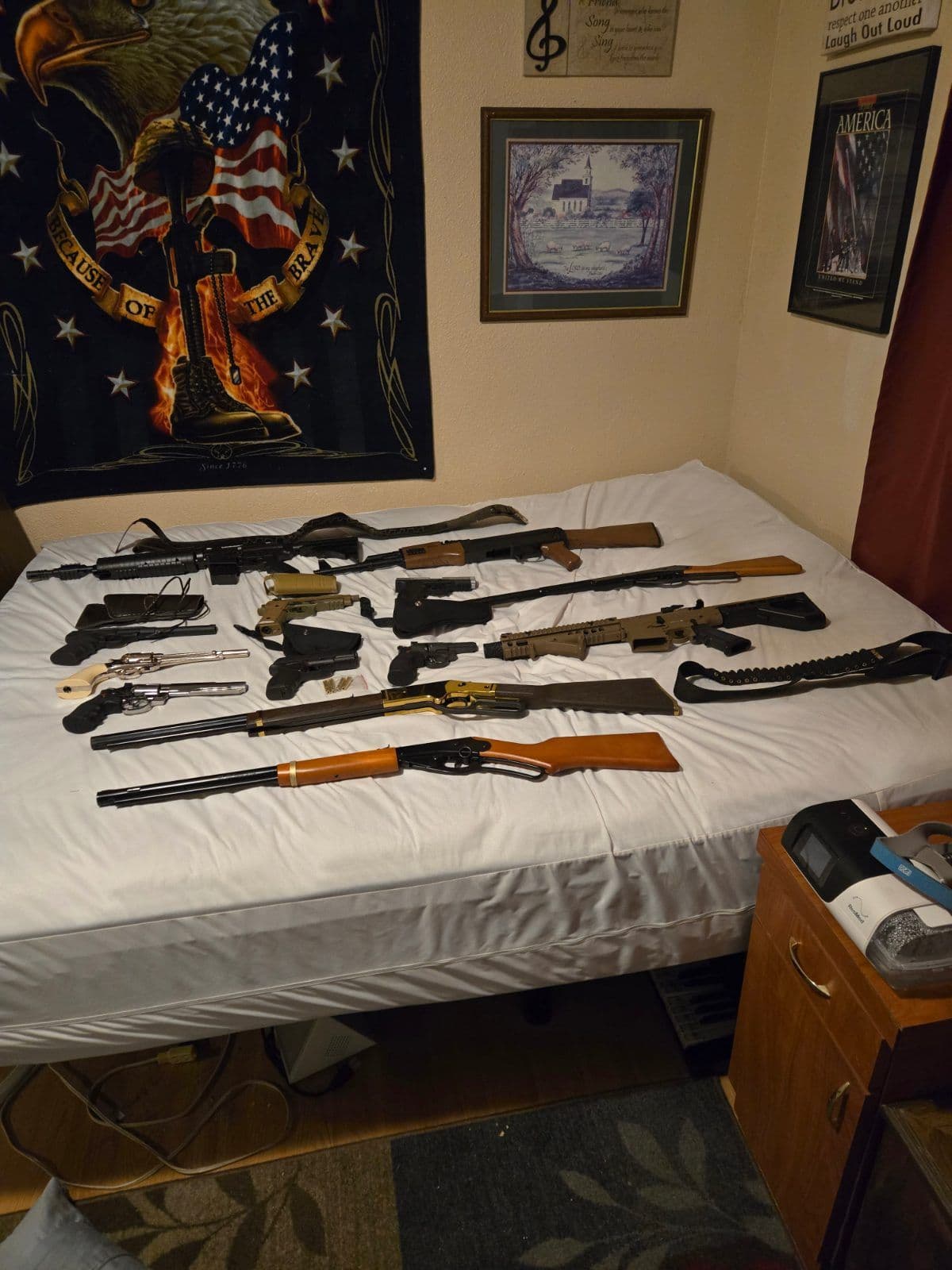 Air Rifles and pistols