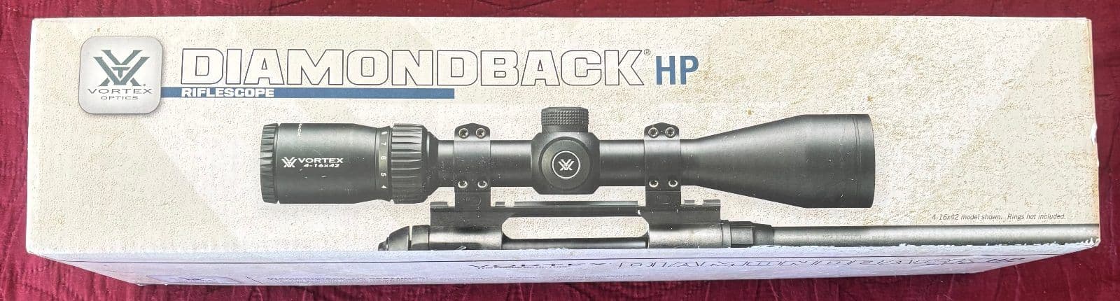 Vortex Diamondback HP 3-12x42 Dead Hold BDC Reticle and Warne 200M Rings