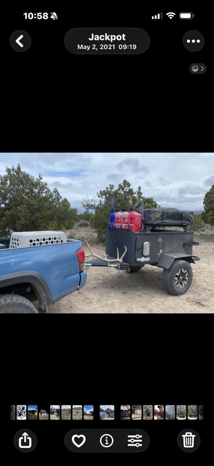 2019 Overlanding trailer