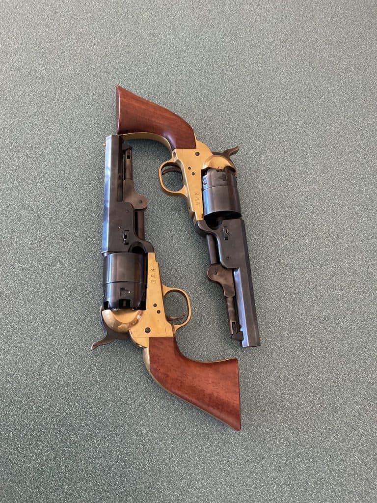 Black powder revolvers