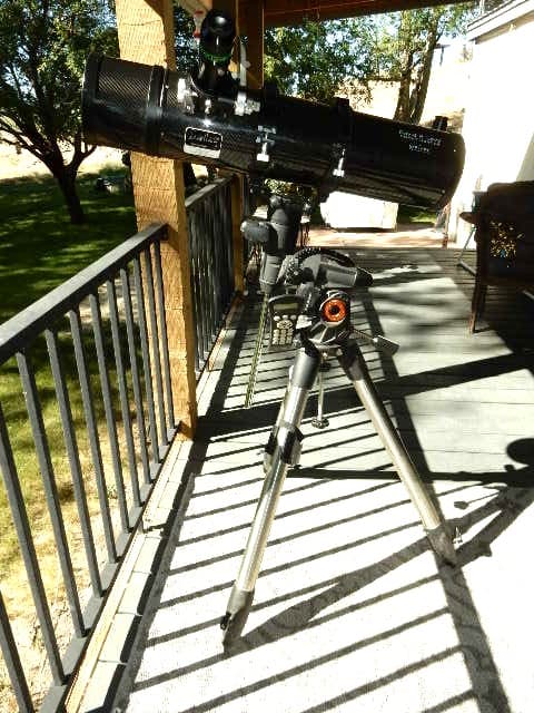 Explore Scientific David H. Levy Comet Hunter Telescope with Celestron Advanced VX Computerized Tripod