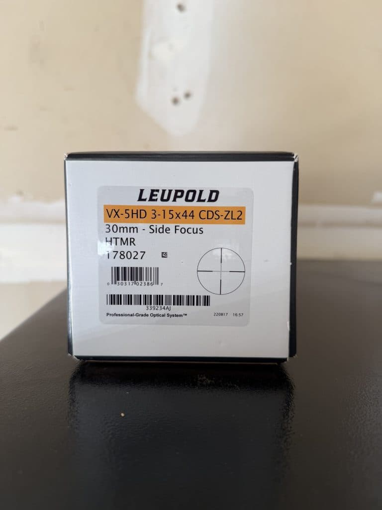 LEUPOLD VX-5HD 3-15X44 CDS-ZL2 30 MM HTMR