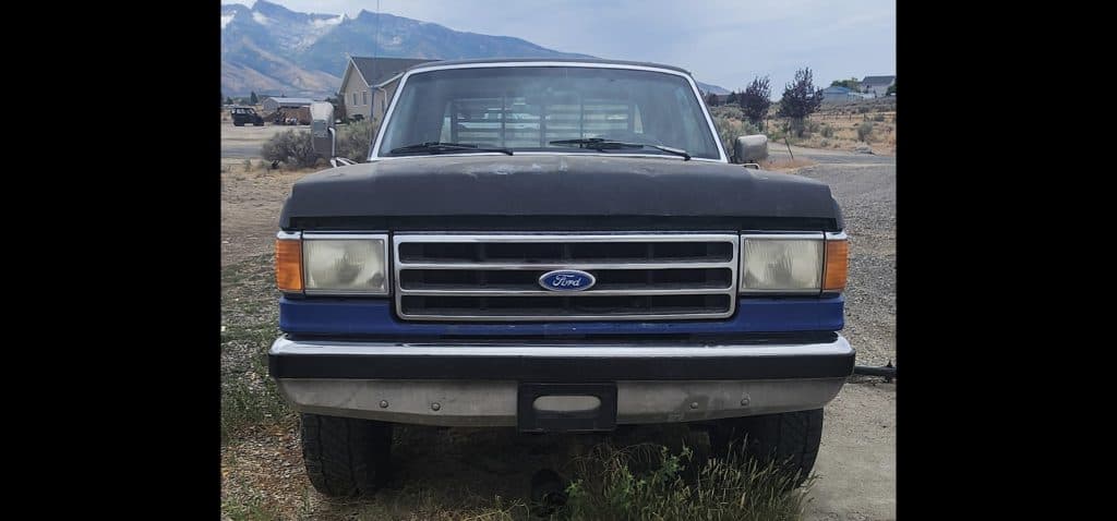 1991 Ford F250 XLT Lariat diesel truck