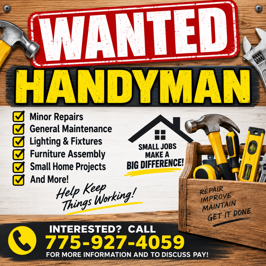HANDYMAN WANTED