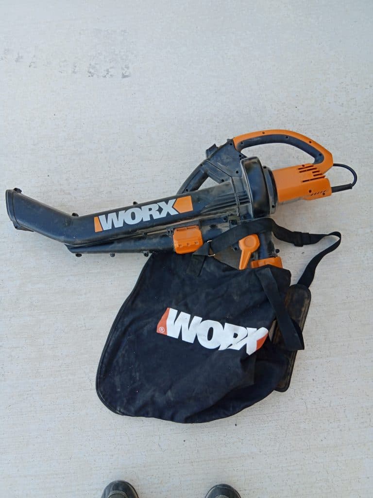 Worx electric blower/vacuum shreddar