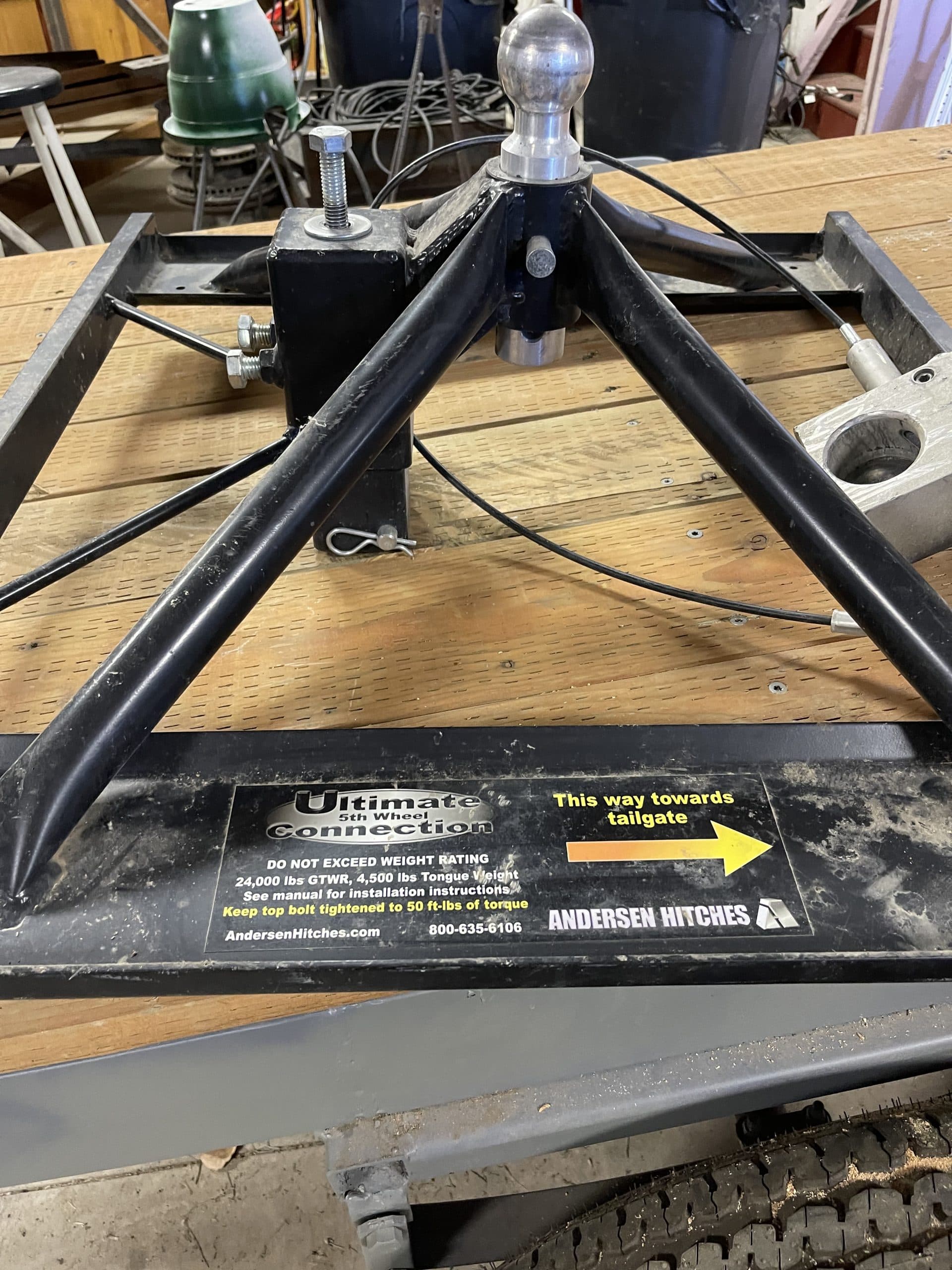Anderson 5th wheel hitch
