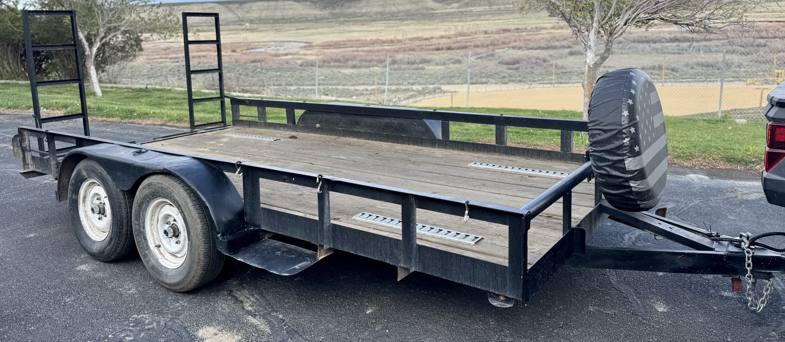 Big Tex Dual Axle Utility Trailer – 7×14