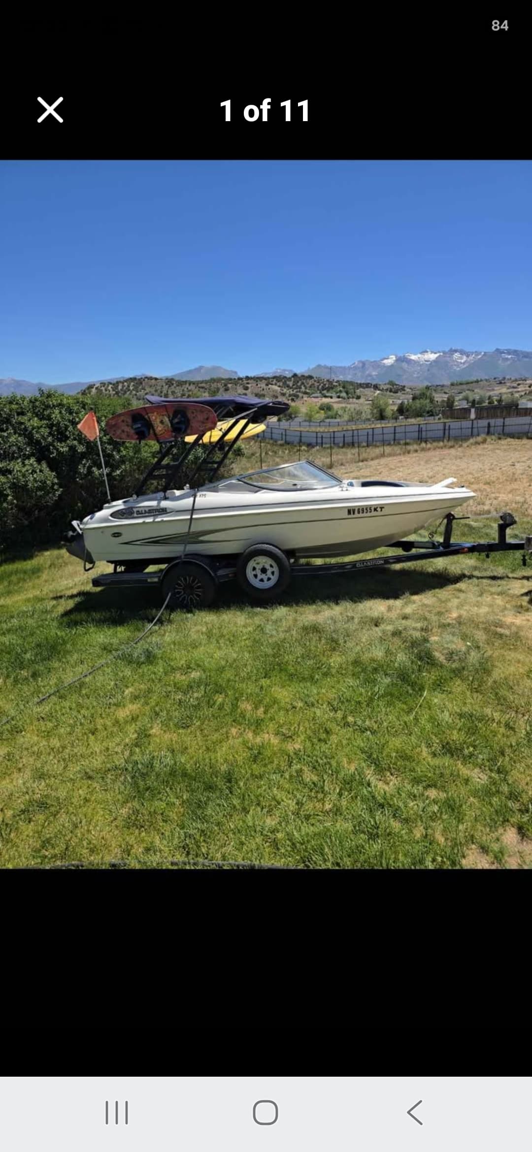 2001 Glastron Sterndrive Boat